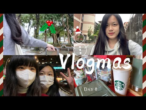 Vlogmas 08🎄| 流體熊成品、奔回台北、公館地瓜球