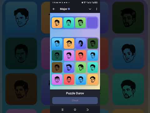 25 October- Major Puzzle Durov Solved Today #major #puzzle #combo #daily #airdrop #durovpuzzle