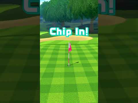 Chip in eagle | hole 16. #esports #nintendoswitchsports #switchsports #golf