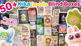 I FOUND A SECRET!! *♡* 50+ KIKAGOODS BLIND BOX UNBOXING!! *♡* KIMMON, CINO, AND MORE!