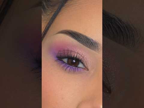 Brillo Rosa & Morado 💖💜 #makeup #maquillaje #artist #makeuptutorial #makeupartist