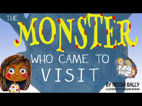 THE MONSTER WHO CAME TO VISIT BY NEESA BALLY | KIDS BOOKS READ ALOUD