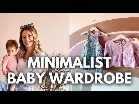 Minimalist Baby Capsule Wardrobe + Checklist | Toddler Girl Kids Capsule Wardrobe | Minimalist Mum