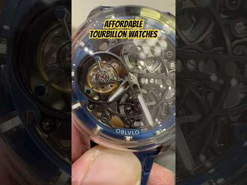 Affordable Skeleton Tourbillon Watches #watch #oblvlo #fashion #tourbillon #watches