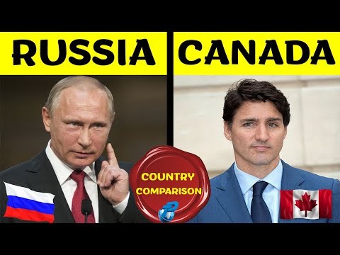 Russia Vs Canada Country Comparison in Hindi | Canada VS Russia in Hindi 2024