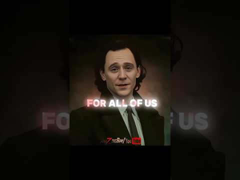 " FOR ALL OF US " Loki Edit | Lady Gaga - Bloody Mary ( Slowed ) #marvel #shorts #loki #avengers