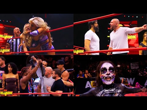 AEW Collision 11/02/24 Results- Mariah May Retains, Moxley Slaps Yuta, Private Party Celebration 🔥🔥