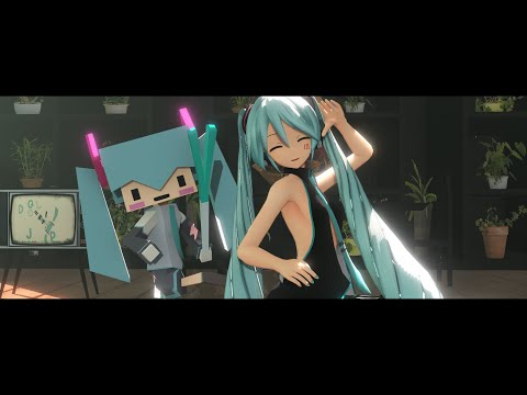 【MMD】うちゅうだいばくはつ【つみ式初音ミク】