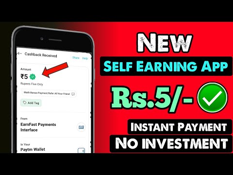 2023 Best Self Earning App | Earn Daily Free Paytm Cash Without Investment | New Earning App Today