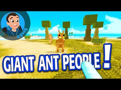 Watch out for the Giant Ant People in the Roblox Booga Booga Update!!