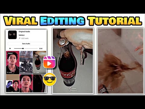 Coco Cola bottle drop & Broke reel editing in Telugu || Instagram trending Reel video editing