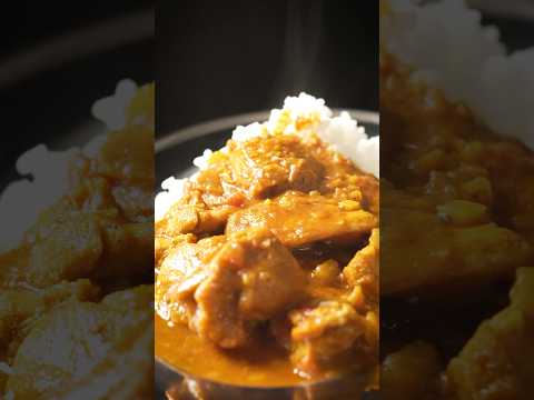 自炊ランキング1位のチキンカレー(辛口) #shorts #curry