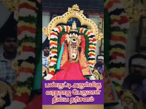 பண்ருட்டி அருள்மிகு வரதராஜ பெருமாள் உற்சவர் திவ்ய தரிசனம் #shorts