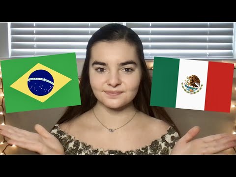 ASMR Whispering Facts About Brazil and Mexico (with a Quiz!) | Countries #48 and #49