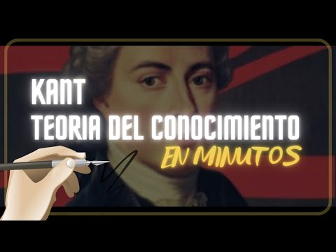 LA TEORIA DEL CONOCIMIENTO DE KANT en minutos