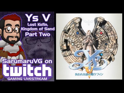 Ys V Part 2 Super Famicom #twitch #retrogaming #videogames #ys