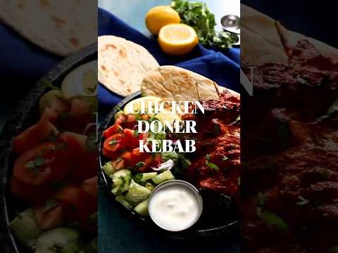 || Chicken Doner Kebab || #shorts #viral #recipeshorts #easyrecipe #deliciousfood