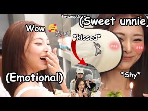 twice tzuyu getting emotional when momo and nayeon surprise her*unnies & maknae moment*