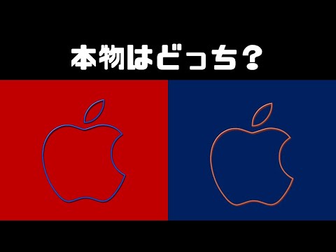 本物を探せ！本物はどっちだ？