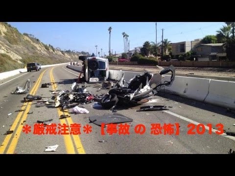 ＊厳戒注意＊【事故 の 恐怖】クラッシュ & ハプニングの恐怖 映像!! 衝撃 crash!! No42