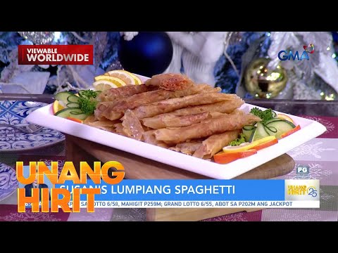 Siyanse ni Susan— Lumpiang Spaghetti?! | Unang Hirit