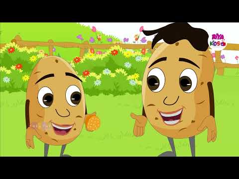 Aloo Kachaloo Beta Kahan Gaye They | Popular Hindi Song| आलू कचालू बेटा कहाँ गए थे, Riya Kids TV