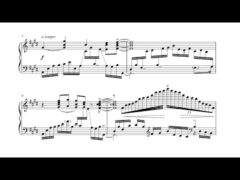 A Bu - Piano Sonata No. 1 "Pinus" (2022) [Score-Video]