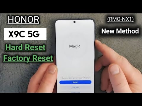 Honor X9c 5g Hard Reset | Honor X9c Pin/Pattern Unlock