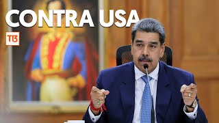 Con un inglés improvisado: El duro discurso de Maduro contra Estados Unidos