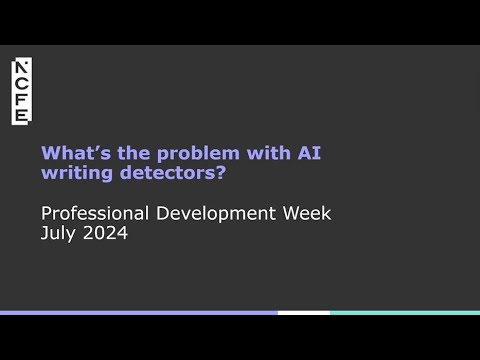 What's the Problem with AI Writing Detectors?