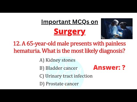 High yielding General Surgery MCQs for Medical Exams | Surgical Concepts & Conditions