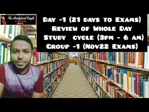 Whole Day Study Schedule Review -1 || CA Final Nov22 Exams || Shanu Sharma