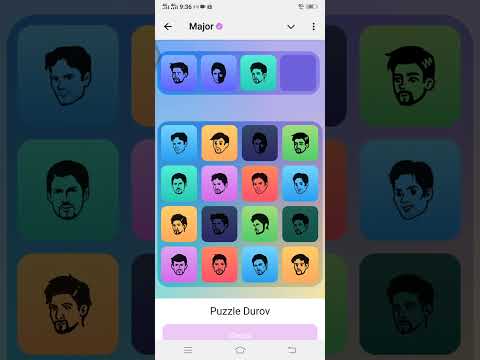 11 October Major puzzle durov Solved Today || Major Daily combo card 11 October Major puzzle duro