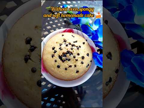 Without oven cake🍰#trending #viralvideo #baking #shorts #cake #homemade #withoutoven #food #ytshorts