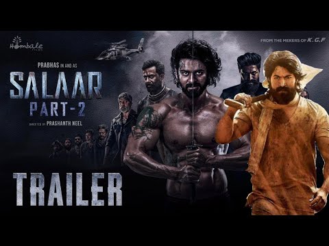 Salaar: Part 2 - Shouryanga Parvam | New Hindi Trailer | Prabhas, Prithviraj S, Prashanth Neel,KGF3