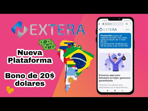 Nextera | Bono de 20$ dólares | Nueva Plataforma