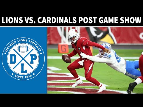 Arizona Cardinals Post Game - Detroit Lions Podcast Reacts