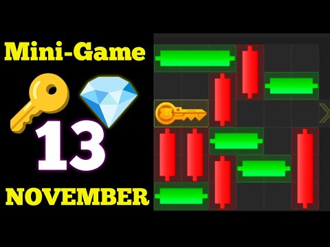 Mini Game Hamster Kombat 13 November | Puzzle Game Solved | Today Mini Game