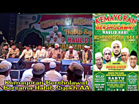 Kemayoran Bersholawat Bersama Habib Syekh AA