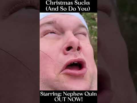 "Christmas Sucks (And So Do You)" Starring Nephew Quin is out now! #fypシ゚ #fyp #christmas #holidays