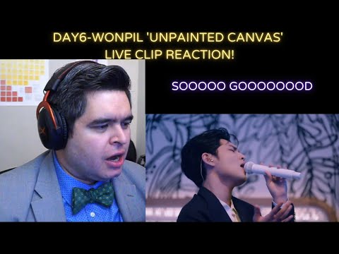 Wonpil- 'Unpainted canvas(그리다 보면)' Live Clip REACTION!