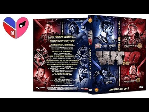 NJPW Wrestle Kingdom 10 DVD Unboxing