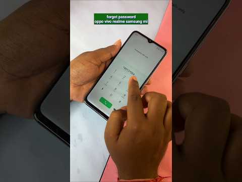 How to hard reset oppo vivo realme mi samsung poco pattern lock remove #shorts