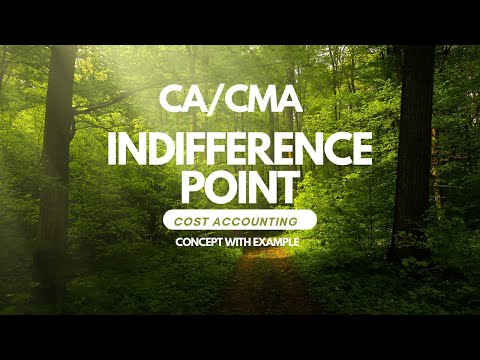 Indifference point|CA CMA Malayalam|Cost Accounting|Decision Making Tools|MarginalCosting|CMA Ramees