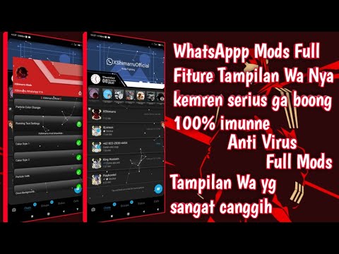 WHATSAPP MODS FULL FITURE & SUPER IMUNNE (CLONE) | STAY ADMIN + UN ADMIN