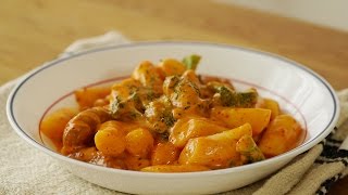 매운 까르보나라 떡볶이 : spicy carbonara tteokbokki : Honeykki 꿀키