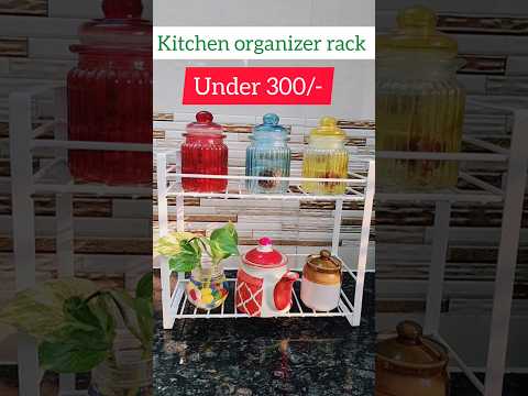 Kitchen organizer rack meesho find #meesho #kitchenracks #kitchen #ytshort #shorts #kitchenhaul