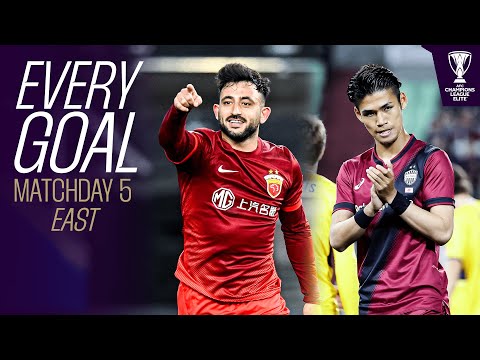 The East's top scorers strike again! | Every Goal - MD 5 - EAST | AFC Champions League Elite™ 24/25