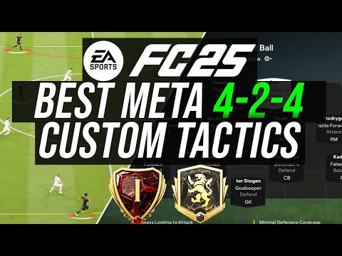 FC 25 - Best Meta 4-2-4 Post Patch Custom Tactics