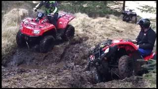 Arctic Cat 500 EFI test ride